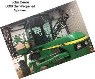 John Deere 6600 Self-Propelled Sprayer