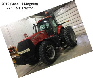 2012 Case IH Magnum 225 CVT Tractor