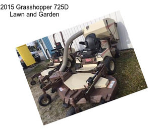 2015 Grasshopper 725D Lawn and Garden