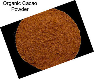 Organic Cacao Powder