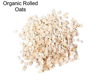 Organic Rolled Oats