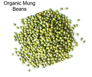 Organic Mung Beans