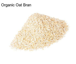 Organic Oat Bran