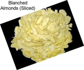 Blanched Almonds (Sliced)