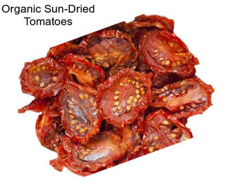 Organic Sun-Dried Tomatoes