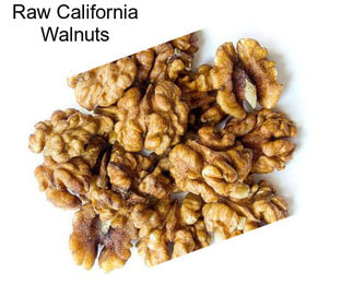 Raw California Walnuts