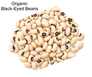 Organic Black-Eyed Beans