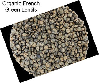 Organic French Green Lentils