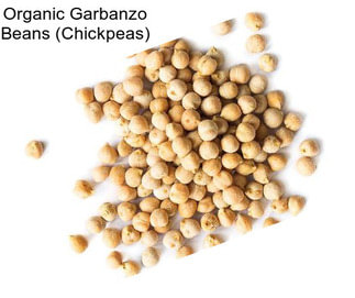 Organic Garbanzo Beans (Chickpeas)