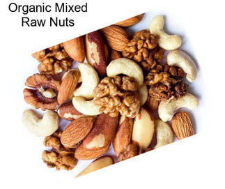 Organic Mixed Raw Nuts