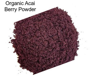 Organic Acai Berry Powder