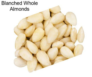 Blanched Whole Almonds