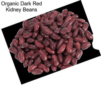 Organic Dark Red Kidney Beans