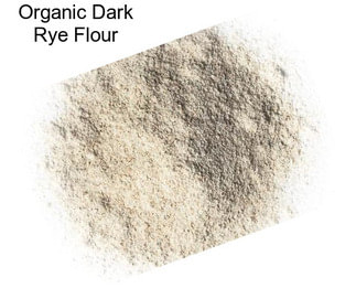 Organic Dark Rye Flour