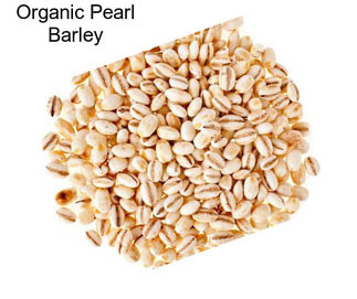 Organic Pearl Barley