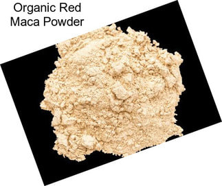 Organic Red Maca Powder