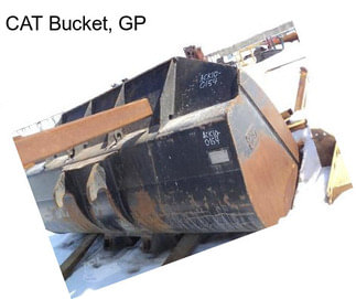 CAT Bucket, GP