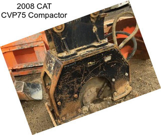 2008 CAT CVP75 Compactor