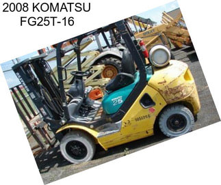 2008 KOMATSU FG25T-16
