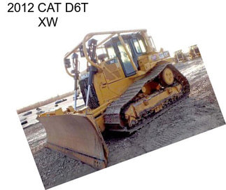 2012 CAT D6T XW