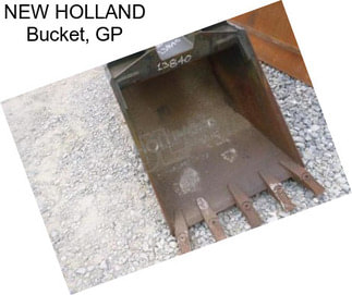 NEW HOLLAND Bucket, GP