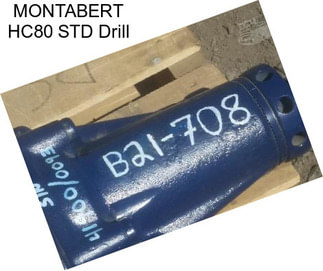 MONTABERT HC80 STD Drill