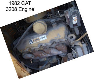 1982 CAT 3208 Engine