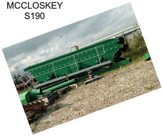 MCCLOSKEY S190