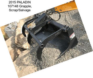 2015 PALADIN 107148 Grapple, Scrap/Salvage