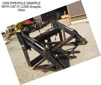 CWS PIPE/POLE GRAPPLE WITH CAT-IT LUGS Grapple, Other