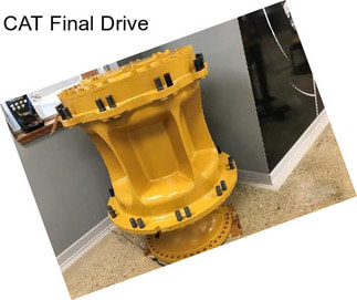 CAT Final Drive