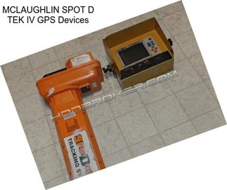 MCLAUGHLIN SPOT D TEK IV GPS Devices