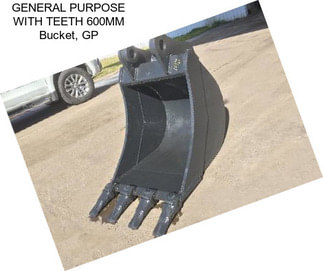 GENERAL PURPOSE WITH TEETH 600MM Bucket, GP