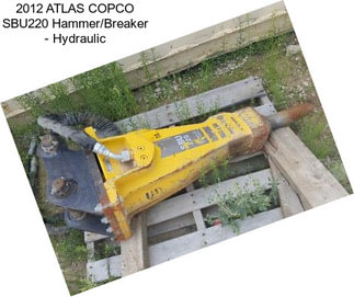 2012 ATLAS COPCO SBU220 Hammer/Breaker - Hydraulic