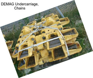 DEMAG Undercarriage, Chains