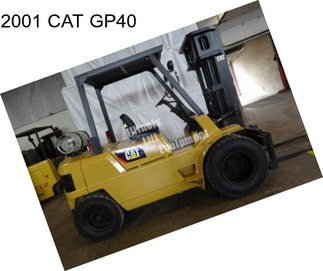 2001 CAT GP40