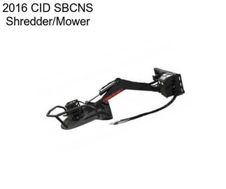 2016 CID SBCNS Shredder/Mower