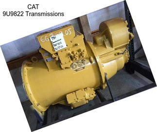 CAT 9U9822 Transmissions