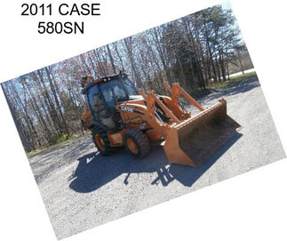 2011 CASE 580SN