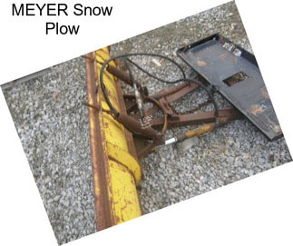 MEYER Snow Plow