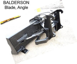 BALDERSON Blade, Angle