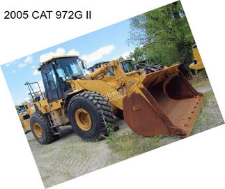 2005 CAT 972G II