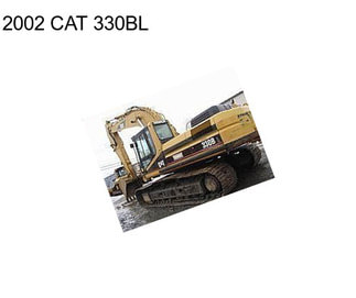 2002 CAT 330BL