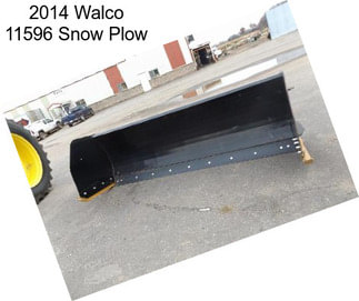 2014 Walco 11596 Snow Plow