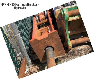 NPK GH10 Hammer/Breaker - Hydraulic