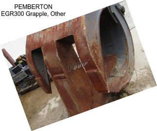 PEMBERTON EGR300 Grapple, Other