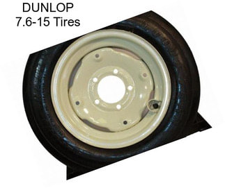 DUNLOP 7.6-15 Tires