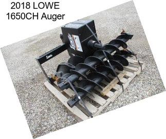 2018 LOWE 1650CH Auger