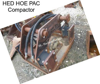 HED HOE PAC Compactor