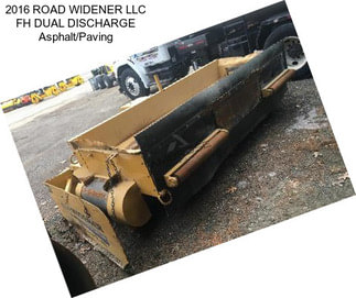 2016 ROAD WIDENER LLC FH DUAL DISCHARGE Asphalt/Paving